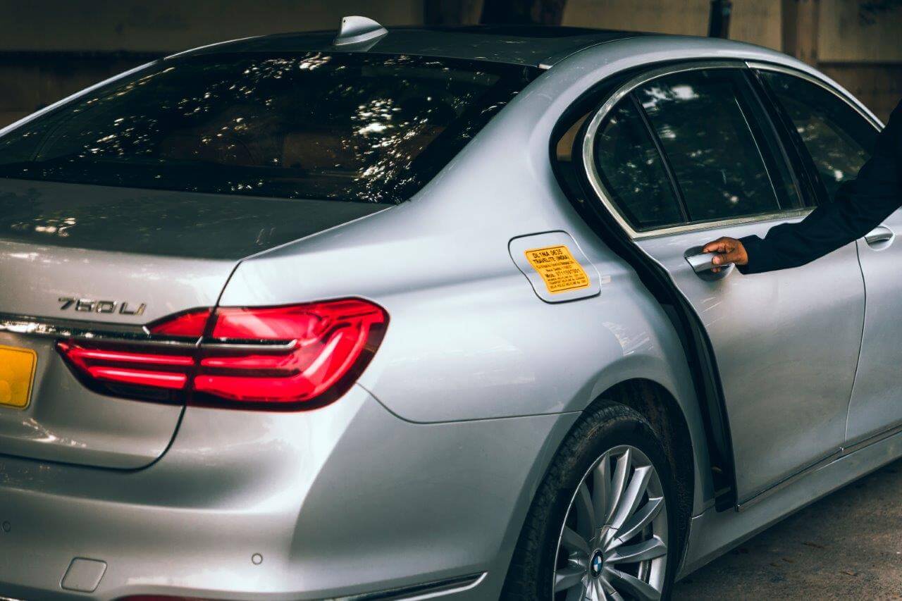 BMW 7 series prespective view